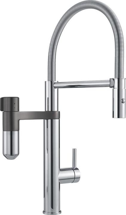 Produktbild Franke Vital Professionelle Funktionsarmatur Black Matt / Edelstahl-Optik (PVD-Beschichtung) 120.062