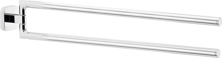 Actual product image tesa ELEGAANT Towel rail two-arm incl. adhesive solution without drilling