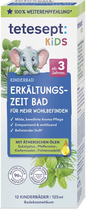 Tetesept Kinder Erkältungszeit Bad (125 ml)