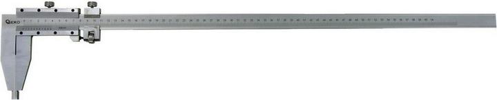 GEKO Metallgleitmassstab, 0-600 mm x 0,05 (60 cm)