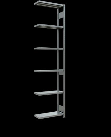 Produktbild Schulte Lagertechnik Stecksystem Anbauregal MULTIplus250 mit Längenriegel