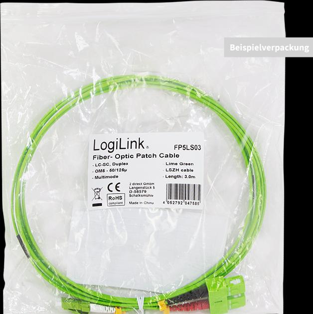 Produktbild LogiLink Netzwerkkabel (CAT6, 15 m)