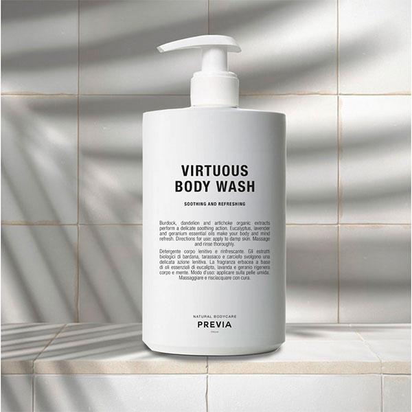 Actual product image Previa Virtuous Body Wash (350 ml)