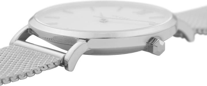 Actual product image Cluse Minuit Mesh Silver (Analogue wristwatch, 33 mm)
