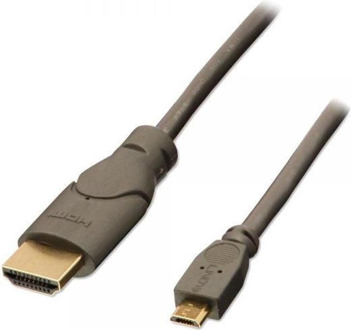 Produktbild Lindy MHL (Micro USB) — HDMI (Typ A) (0.50 m, HDMI, USB)