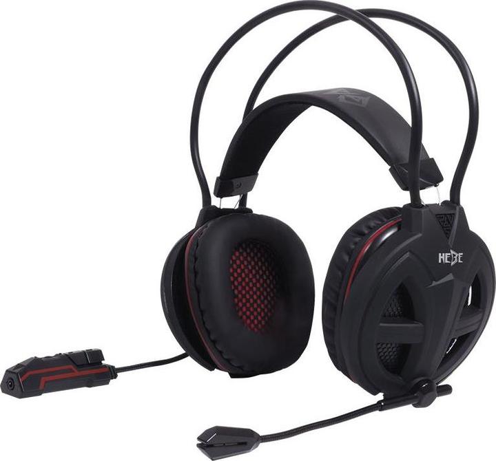 Produktbild Gamdias Hebe V2 Rot (GHS3300) (Kabelgebunden)