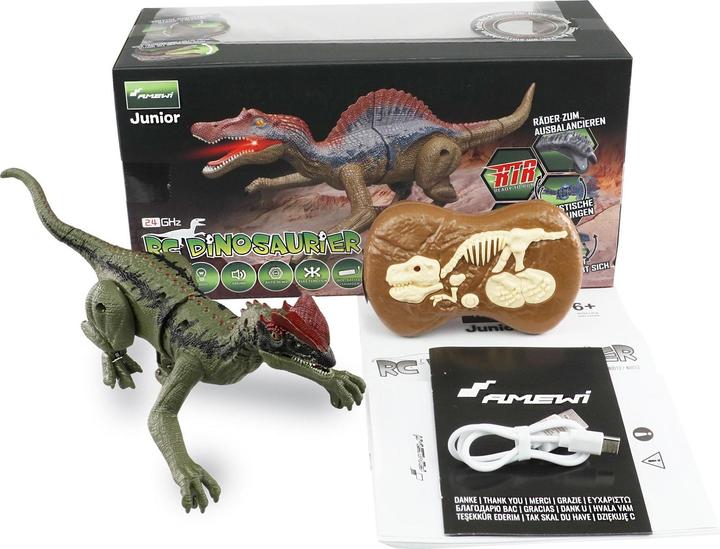 Produktbild Amewi Allosaurus RC Dinosaurier 21cm, RTR Mit Licht & Sound