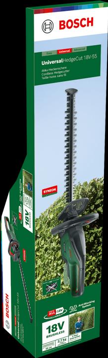 Image du produit Bosch Home & Garden Taille-haie sans fil 18V UniversalHedgeCut 18-55 (Taille-haies sans fil)