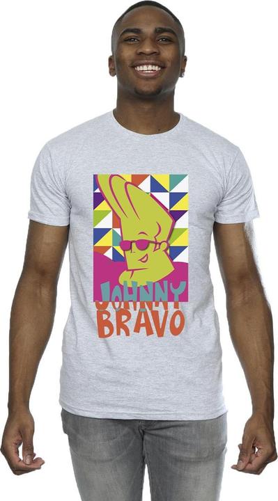 Produktbild Johnny Bravo Multi Triangles Pop Art TShirt (M)
