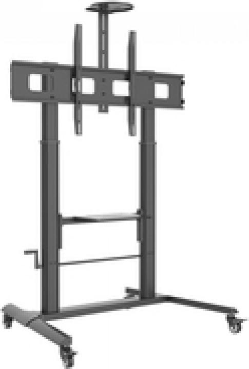 Produktbild Techly TV Trolley für LCD LED TV 132,08-279,40cm 52-110Zoll schwarz mit Ablage (110", 120 kg)