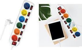 Actual product image LogiLink 6x CEE 7/3 (6 x, CEE 7/3, 1.50 m)