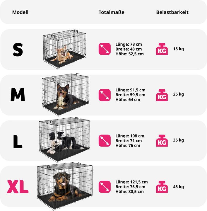 Actual product image tectake Luna (Dog, Foldable)