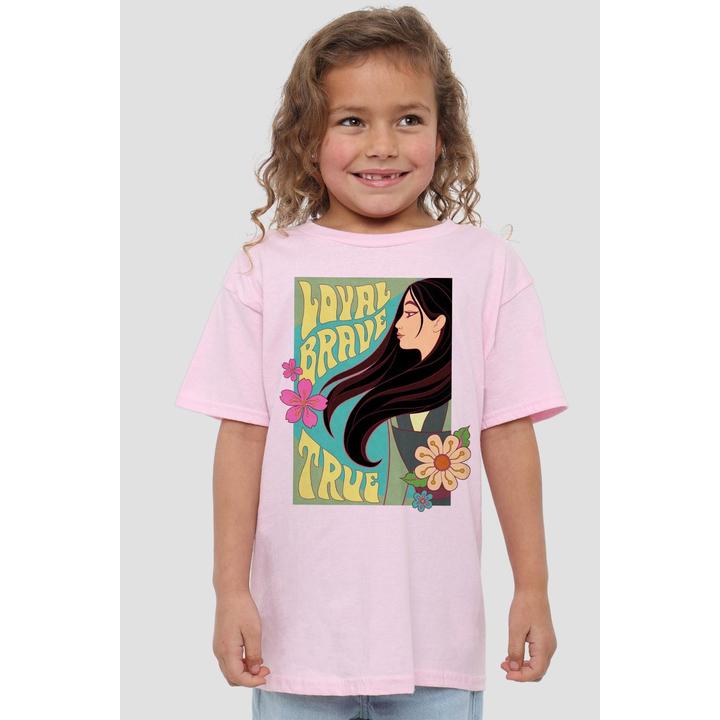 Immagine prodotto Mulan Loyal Brave True Maglietta Bambini (140)