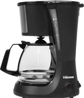 Produktbild Tristar Kaffeemaschine Schwarz Fassungsvermögen Tassen=6 Glaskanne, Warmhaltef