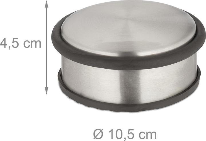 Immagine prodotto Relaxdays 4x fermaporta (4 Pezzo/i, 10,5 x 10,5 x 4,5 cm)