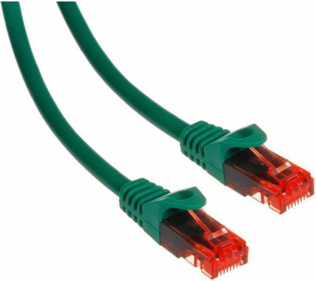 Maclean MCTV-303 - Patchkabel Cat.6, UTP, 3m, grün (CAT6, 3 m)