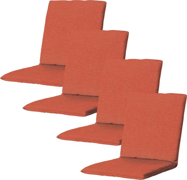 Actual product image Casativo Comfortable low-back cushion, set of 4 (97 x 49 cm)