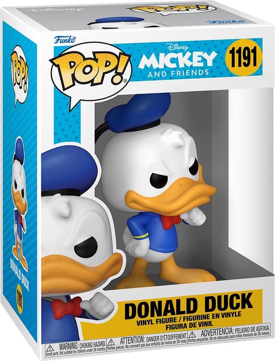 Image du produit Funko POP! Disney Mickey & Friends : Donald Duck (1191)