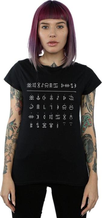 Image du produit Disney - T-shirt ARTEMIS FOWL GNOMMISH ALPHABET - Femme (L)