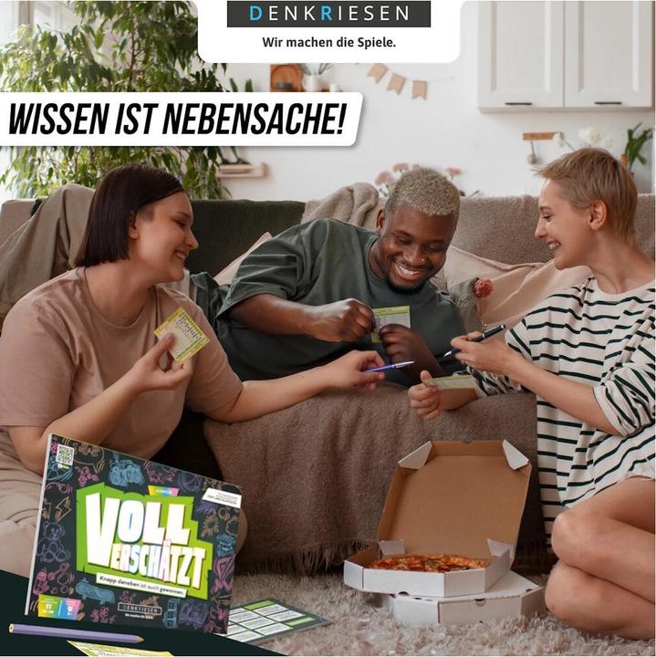 Produktbild Denkriesen VOLL VERSCHÄTZT A4-Block - Knapp daneben ist auch gewonnen. - Junior Edition (Deutsch)