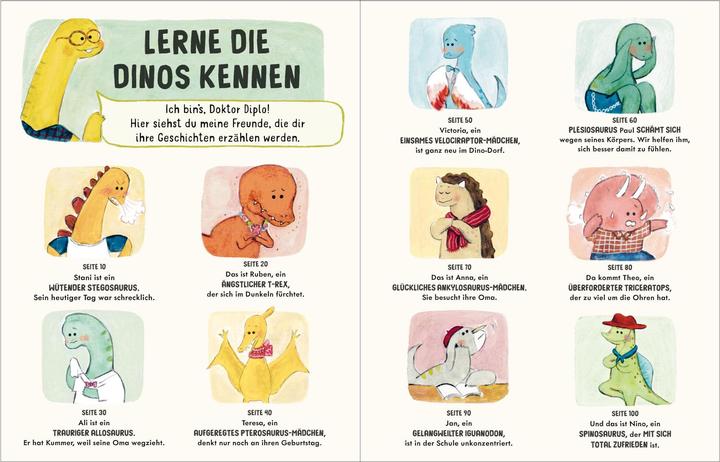 Produktbild Kleine Dinos - grosse Gefühle (Deutsch, Yiting Lee, Swapna Haddow, 2024)