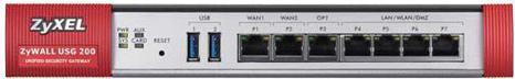 Actual product image Zyxel Zywall Usg 200