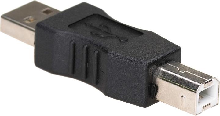 Productafbeelding Akyga adapter AK-AD-29 USB A (m) / USB B (m) (USB-A, USB-BC 1.2, 1.10 cm)