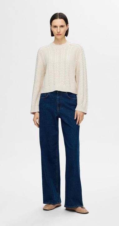 Actual product image Selected Femme Cable knit jumper (XL)