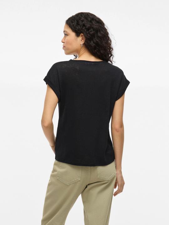 Actual product image Vila Rundhals Oberteil mit kurzen Ärmeln (XS)