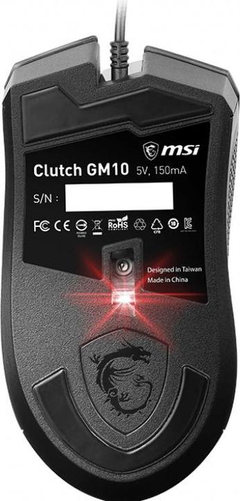 Actual product image MSI Clutch GM10 (Cable)
