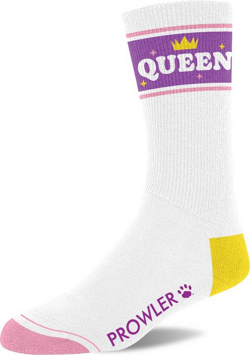 Prowler Queen Socks - White/Purple (Eén maat voor iedereen)