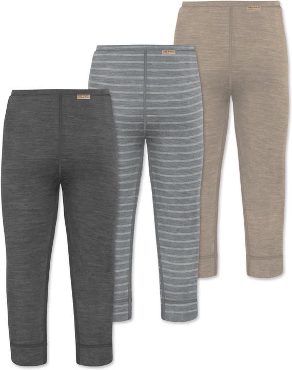 Produktbild Normani 3er Pack Baby Merino Hose Unterhose „Tihoi" - 9509 (74)