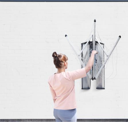 Produktbild Brabantia Wallfix mit Box (24 m)