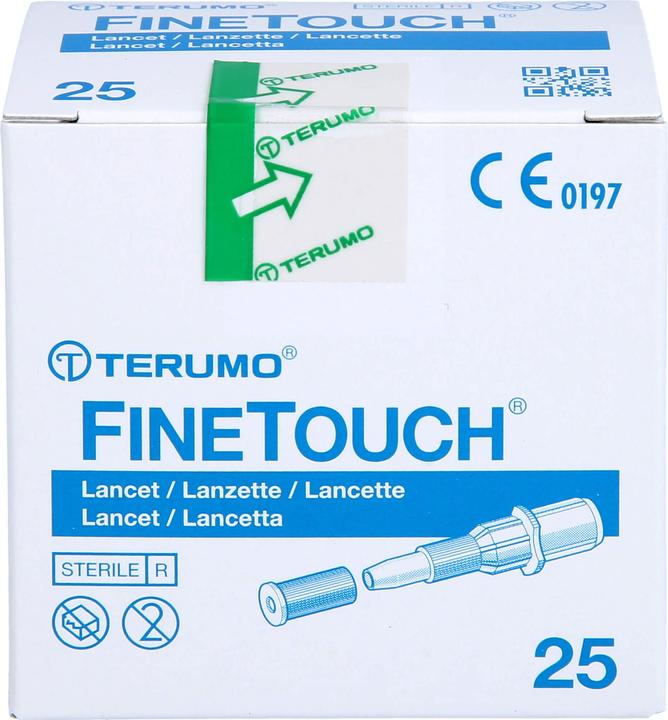Produktbild Terumo FINETOUCH Einmallanzetten, 25 St LAN (Lanzette)