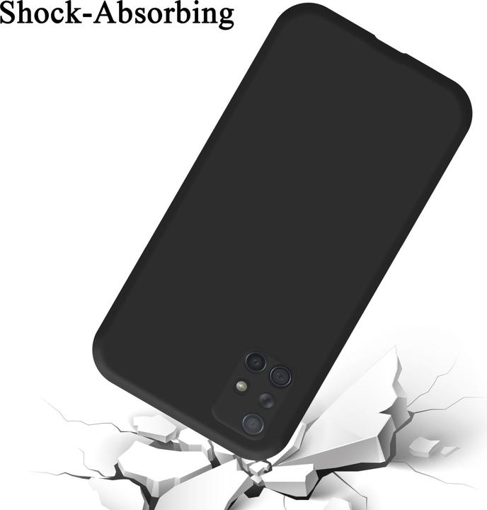 Actual product image Cadorabo TPU Liquid Silicone Case Cover (Samsung Galaxy A71)
