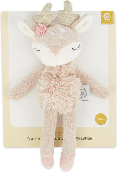 Actual product image Bieco Standing Figure with Rattle Deer Ella