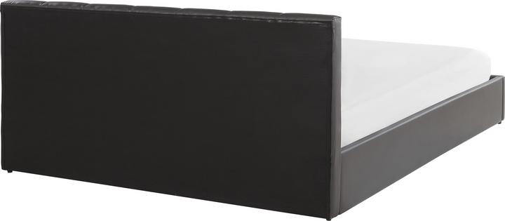 Produktbild Beliani Bett Kunstleder grau mit Bettkasten hochklappbar 180 x 200 cm DREUX (180 x 200 cm)