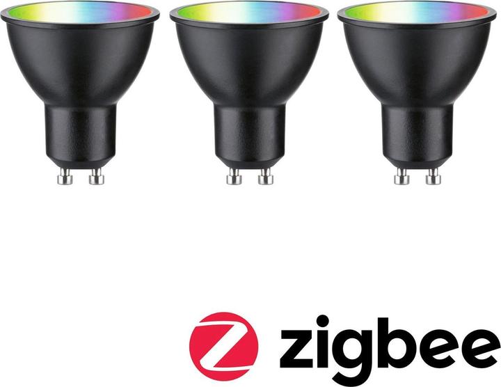 Actual product image Paulmann Reflector Zigbee (GU10, 4.80 W, 350 lm, 1 x, F)
