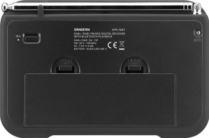 Immagine prodotto Sangean DPR-76 BT (DAB, FM, Bluetooth, NFC)