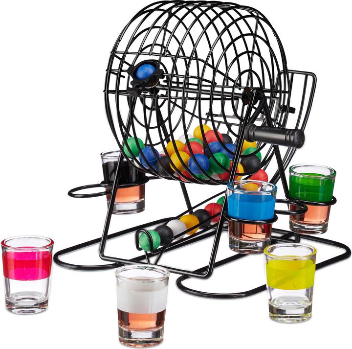 Produktbild Relaxdays Trinkspiel Bingo