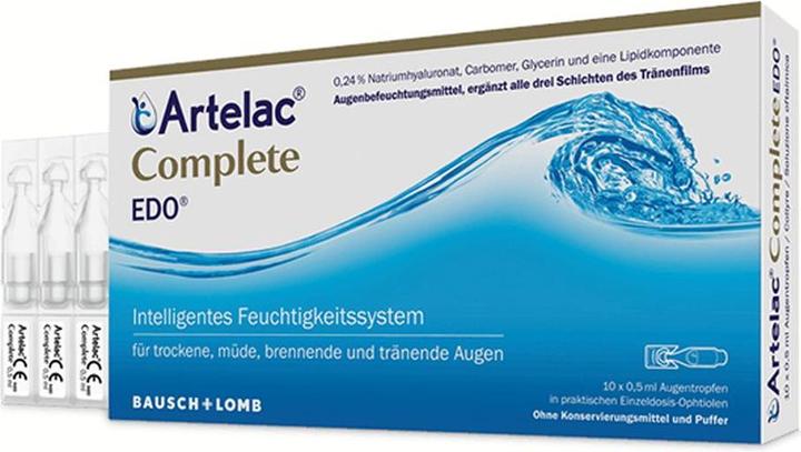 Produktbild Bausch + Lomb Complete EDO Gtt Opht (0.50 ml, 10 x 0.5 ml)