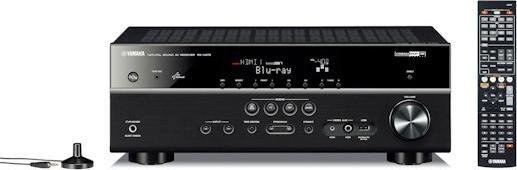 Yamaha RX-V473, 5.1 Netzwerk Receiver, Airplay, Schwarz (Receiver)