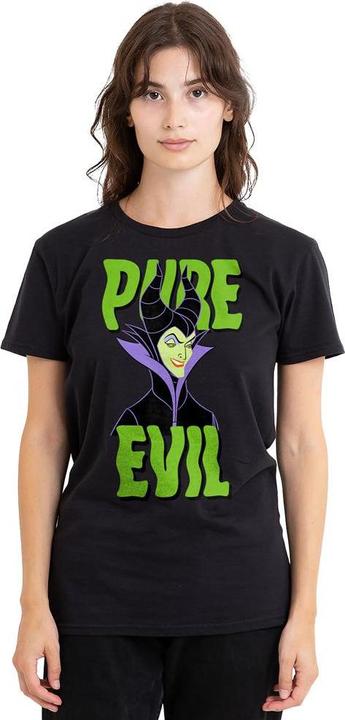 Actual product image Disney Villains Unisex Adult Pure Evil T-Shirt (XL)