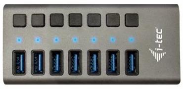 Actual product image i-tec U3CHARGEHUB7 (USB-B, 7 Ports)