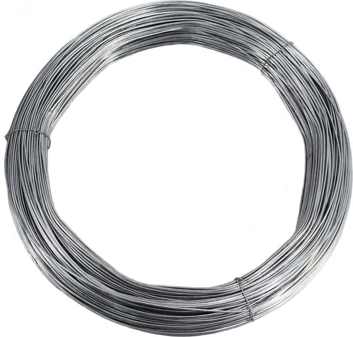 Actual product image Aquagart 375m Spanndraht 3,0mm für Wildzaun Forstzaun Weidezaun Knotengeflecht