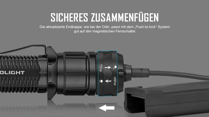 Produktbild Olight ROD-7 Fernschalter mit Picatinny-SchieneWarrior X Turbo Odin