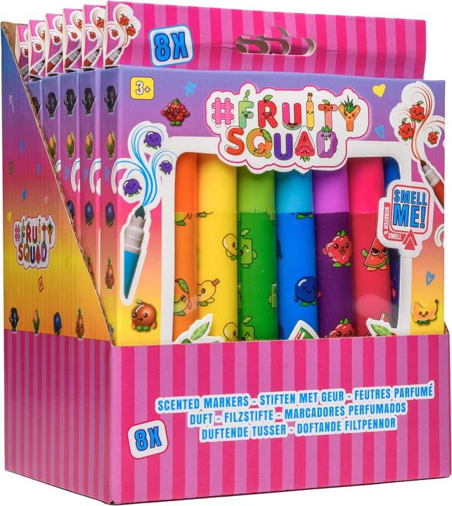Image du produit Canenco Feutres parfumés Fruitysquad 8-Pack (Multicolore, 8 x)