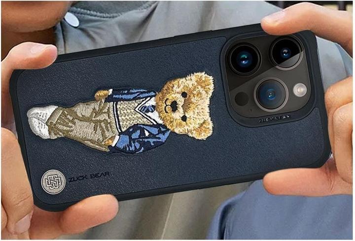 Actual product image Zuck Bear Headphone case case LONDON CLASSIC for IPHONE 15 Pro Max westminster ace (Apple iPhone 15 Pro Max)