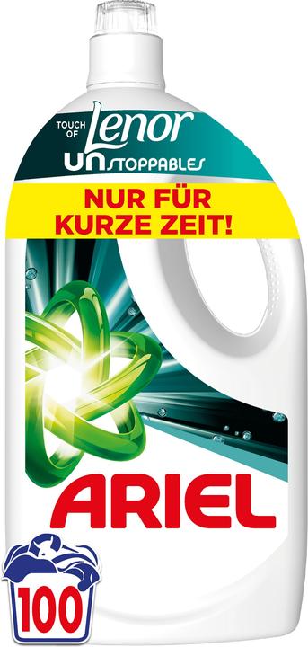 Ariel Touch Of Lenor Unstoppables (100 Washing cycles, Liquid)