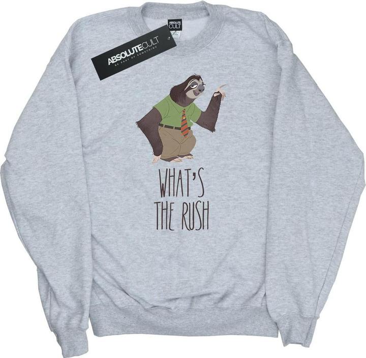 Disney Zootropolis What's The Rush Sweatshirt